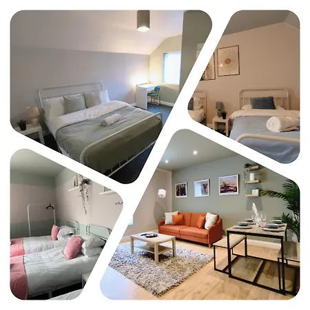 Spacious Central Duplex Apartment With 2 Bathrooms With Free Wi-Fi, Parking And Keyless Access, Sleeps Up To 9 - Perfect For Groups Birmingham Esterno foto